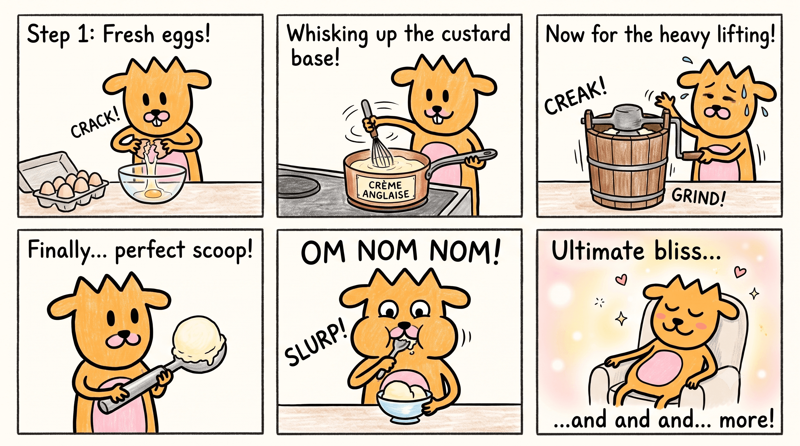 Hamster Mayhem - Ice Cream Recipe